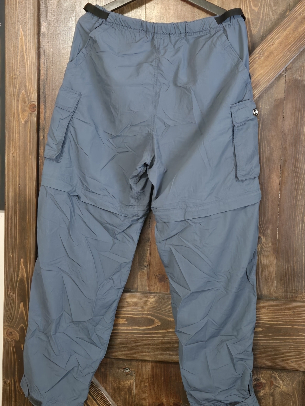 REI Women's Slate Blue Convertible Cargo Pants - Picture 6 of 8